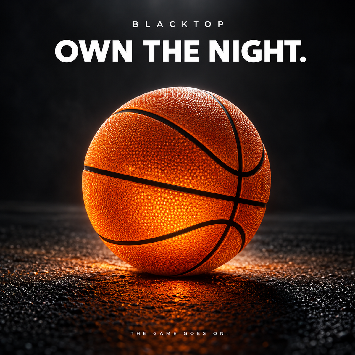 Glow Basketball — Hoop Past Dark