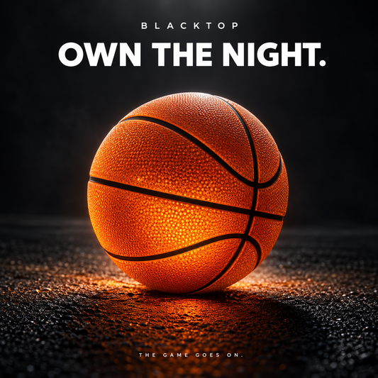 Glow Basketball — Hoop Past Dark